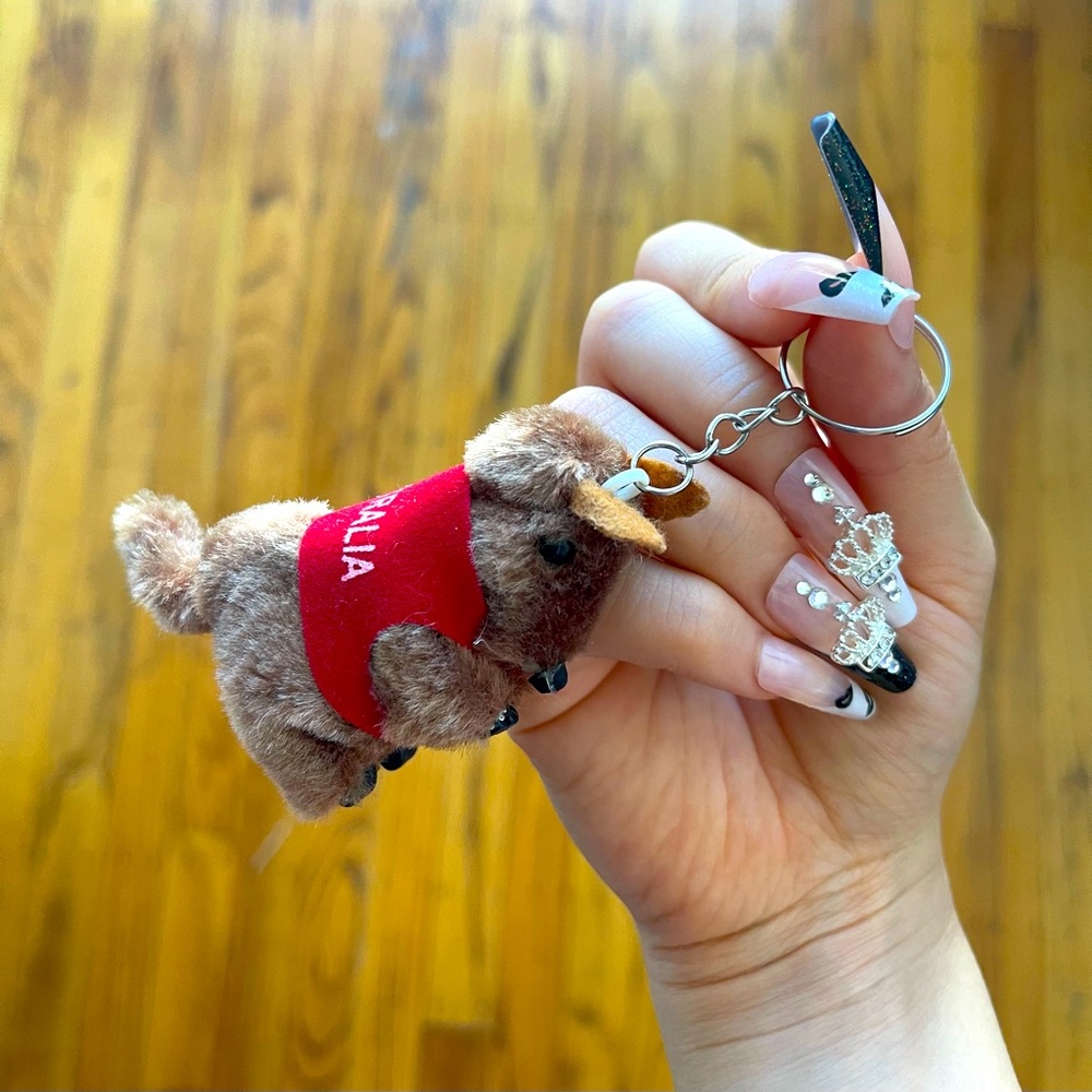🦘 “ I Love Australia ” Kangaroo Keychain Animal Toy Accessory